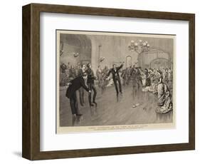Sydney Illustrated, an Old Dance in a New Country-null-Framed Giclee Print