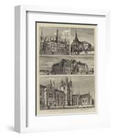 Sydney Illustrated-Henry William Brewer-Framed Giclee Print