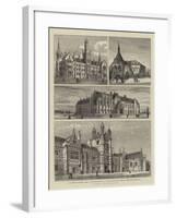 Sydney Illustrated-Henry William Brewer-Framed Giclee Print