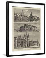 Sydney Illustrated-Henry William Brewer-Framed Giclee Print