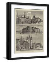 Sydney Illustrated-Henry William Brewer-Framed Giclee Print