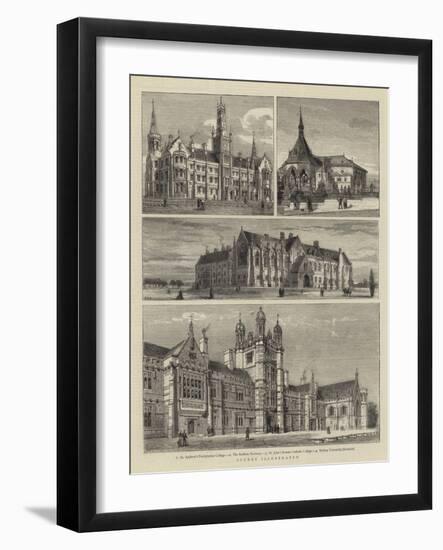 Sydney Illustrated-Henry William Brewer-Framed Giclee Print