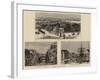 Sydney Illustrated-null-Framed Giclee Print