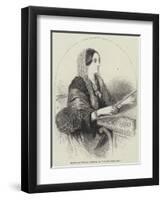 Sydney, Lady Morgan, Authoress of The Wild Irish Girl-null-Framed Giclee Print
