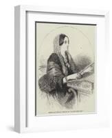 Sydney, Lady Morgan, Authoress of The Wild Irish Girl-null-Framed Giclee Print