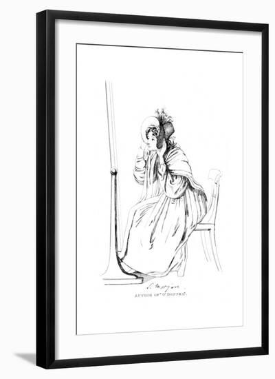 Sydney Lady Morgan-Daniel Maclise-Framed Giclee Print