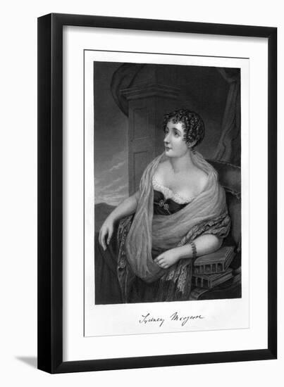 Sydney Lady Morgan-Alonzo Chappel-Framed Art Print