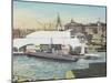 Sydney Maritime Museum, from Hotel Balcony-Vincent Booth-Mounted Giclee Print