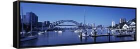 Sydney, New South Wales, Australia-Peter Adams-Framed Stretched Canvas