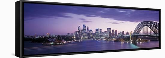 Sydney, New South Wales, Australia-Peter Adams-Framed Stretched Canvas