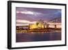 Sydney Opera &Bridge Australia-null-Framed Art Print