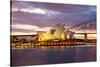 Sydney Opera &Bridge Australia-null-Stretched Canvas