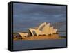Sydney Opera House and Harbour, Sydney, New South Wales, Australia, Pacific-Julia Bayne-Framed Stretched Canvas