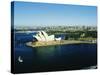 Sydney Opera House and Harbour, Sydney, New South Wales, Australia-Fraser Hall-Stretched Canvas