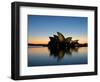 Sydney Opera House at Dawn, Sydney, Australia-David Wall-Framed Photographic Print