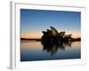 Sydney Opera House at Dawn, Sydney, Australia-David Wall-Framed Photographic Print