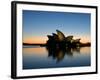 Sydney Opera House at Dawn, Sydney, Australia-David Wall-Framed Photographic Print