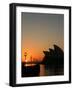 Sydney Opera House at Dawn, Sydney, Australia-David Wall-Framed Photographic Print