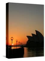 Sydney Opera House at Dawn, Sydney, Australia-David Wall-Stretched Canvas