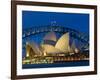 Sydney, Opera House at Dusk, Australia-Peter Adams-Framed Photographic Print