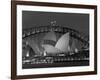 Sydney, Opera House at Dusk, Australia-Peter Adams-Framed Photographic Print