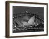 Sydney, Opera House at Dusk, Australia-Peter Adams-Framed Premium Photographic Print