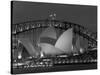 Sydney, Opera House at Dusk, Australia-Peter Adams-Stretched Canvas