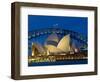 Sydney, Opera House at Dusk, Australia-Peter Adams-Framed Photographic Print