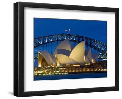 'Sydney, Opera House at Dusk, Australia' Photographic Print - Peter ...