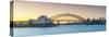 Sydney Opera House & Harbour Bridge, Darling Harbour, Sydney, New South Wales, Australia-Doug Pearson-Stretched Canvas