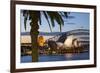 Sydney Opera House & Harbour Bridge, Darling Harbour, Sydney, New South Wales, Australia-Doug Pearson-Framed Photographic Print