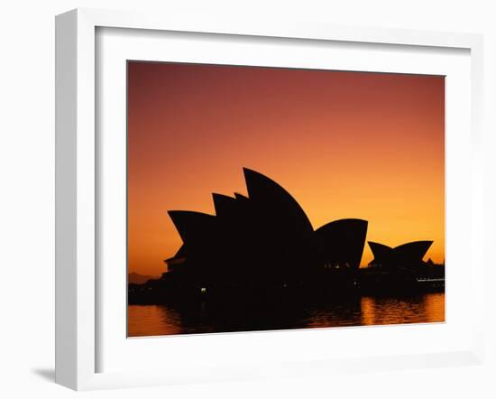 Sydney Opera House, Sydney, New South Wales, Australia-Steve Vidler-Framed Photographic Print