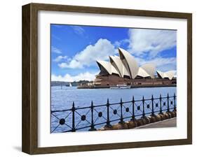 Sydney Opera House, Sydney, New South Wales, Australia-Miva Stock-Framed Premium Photographic Print