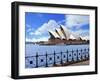 Sydney Opera House, Sydney, New South Wales, Australia-Miva Stock-Framed Premium Photographic Print