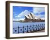 Sydney Opera House, Sydney, New South Wales, Australia-Miva Stock-Framed Photographic Print