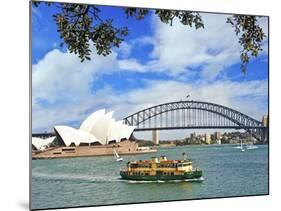 Sydney Opera House, Sydney, New South Wales, Australia-Miva Stock-Mounted Photographic Print