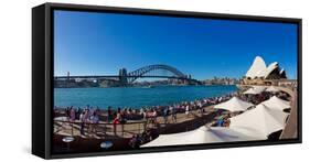 Sydney Opera House, Sydney, New South Wales, Australia-null-Framed Stretched Canvas