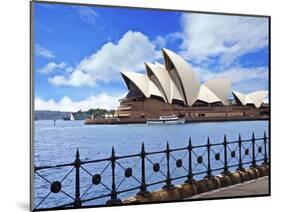 Sydney Opera House, Sydney, New South Wales, Australia-Miva Stock-Mounted Photographic Print