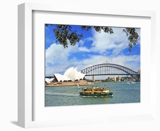 Sydney Opera House, Sydney, New South Wales, Australia-Miva Stock-Framed Photographic Print