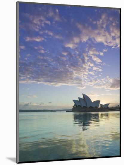 Sydney Opera House, Sydney, New South Wales, Australia-Walter Bibikow-Mounted Photographic Print