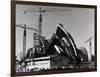 Sydney Opera House under Construction-null-Framed Photographic Print