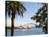 Sydney Opera House, UNESCO World Heritage Site, and Sydney Harbour Bridge, Sydney, Australia-Matthew Williams-Ellis-Stretched Canvas