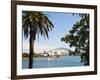 Sydney Opera House, UNESCO World Heritage Site, and Sydney Harbour Bridge, Sydney, Australia-Matthew Williams-Ellis-Framed Photographic Print