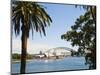 Sydney Opera House, UNESCO World Heritage Site, and Sydney Harbour Bridge, Sydney, Australia-Matthew Williams-Ellis-Mounted Photographic Print