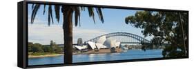 Sydney Opera House, UNESCO World Heritage Site, Sydney, Australia-Matthew Williams-Ellis-Framed Stretched Canvas