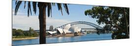Sydney Opera House, UNESCO World Heritage Site, Sydney, Australia-Matthew Williams-Ellis-Mounted Premium Photographic Print