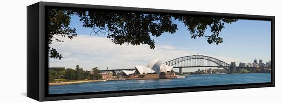 Sydney Opera House, UNESCO World Heritage Site, Sydney, Australia-Matthew Williams-Ellis-Framed Stretched Canvas