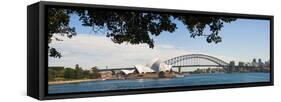 Sydney Opera House, UNESCO World Heritage Site, Sydney, Australia-Matthew Williams-Ellis-Framed Stretched Canvas