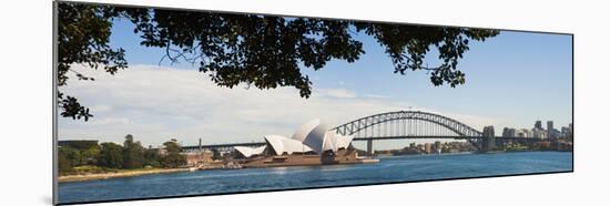 Sydney Opera House, UNESCO World Heritage Site, Sydney, Australia-Matthew Williams-Ellis-Mounted Premium Photographic Print