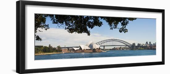 Sydney Opera House, UNESCO World Heritage Site, Sydney, Australia-Matthew Williams-Ellis-Framed Photographic Print